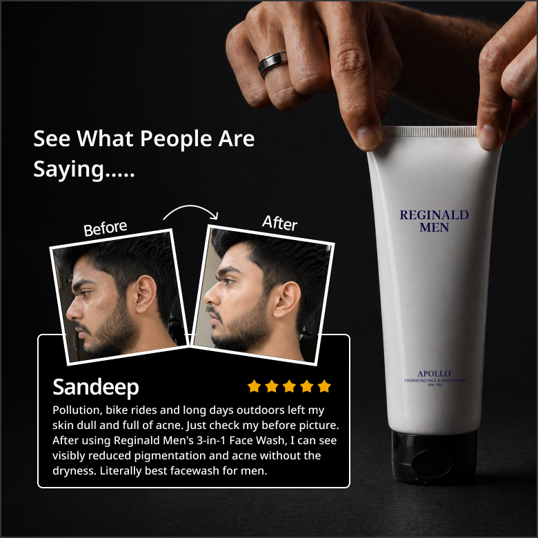 Apollo 3-in-1 Brightening Face Wash – Reginald Men
